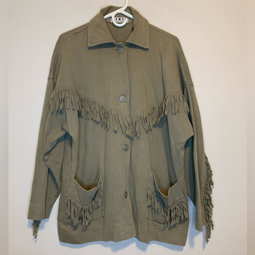 KitKit Maurice Sasson western Fringe Jacket